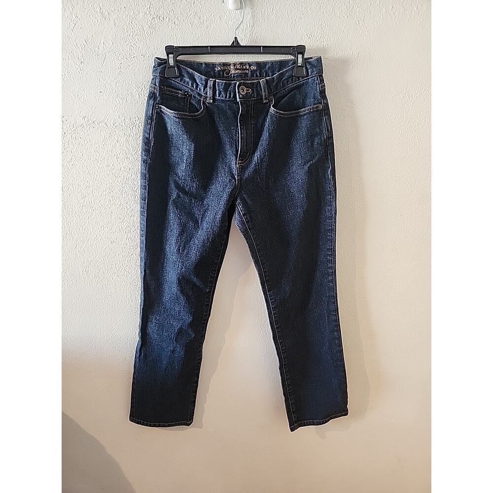 LRL Lauren Jeans Co. Ralph Lauren Women's 6P Blue Denim Classic Straight Jeans